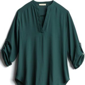 Dark Green Blouse
